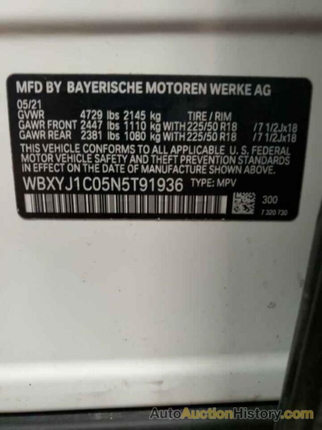 BMW X2 XDRIVE28I, WBXYJ1C05N5T91936