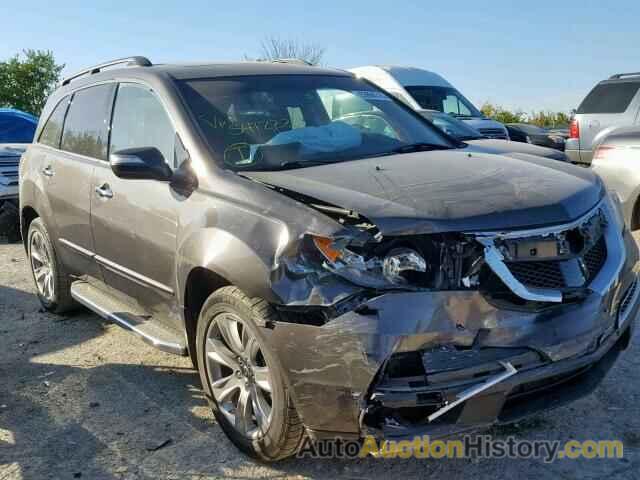 2011 ACURA MDX ADVANC ADVANCE, 2HNYD2H59BH541222