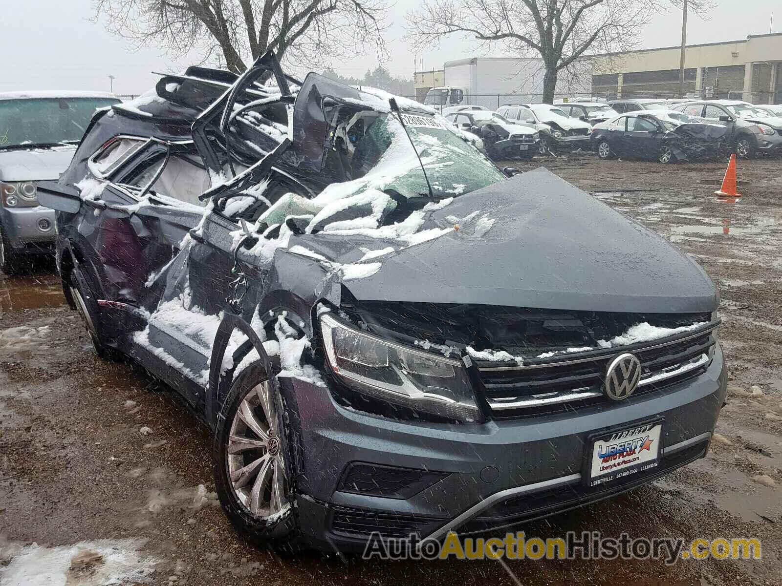 2018 VOLKSWAGEN TIGUAN SE SE, 3VV2B7AX7JM147813