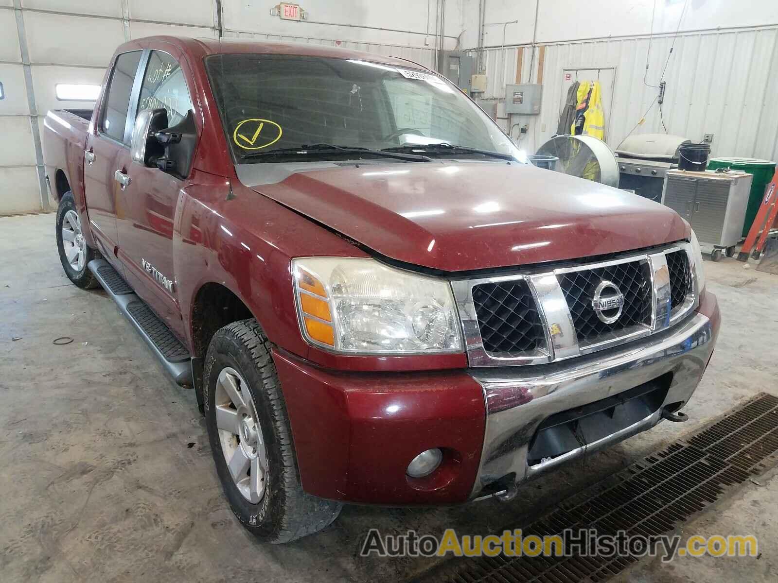 2006 NISSAN TITAN XE XE, 1N6BA07BX6N508708