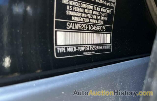 LAND ROVER RANGEROVER SC, SALWR2EF1GA599075