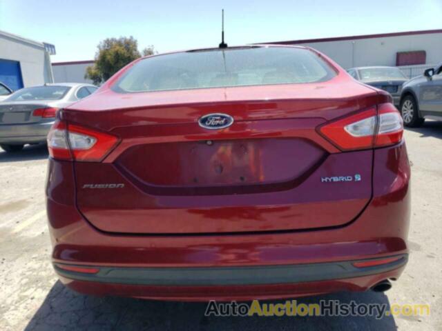 FORD FUSION SE HYBRID, 3FA6P0LU8ER194701