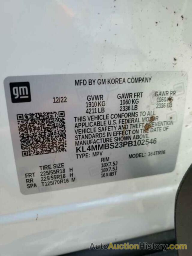 BUICK ENCORE PREFERRED, KL4MMBS23PB102546