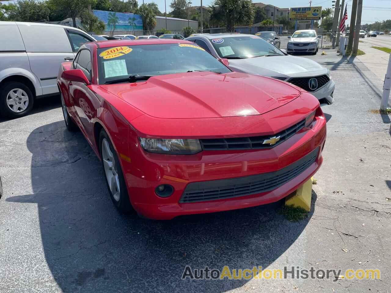 2014 CHEVROLET CAMARO LT, 2G1FC1E39E9273728