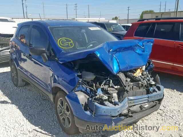 2018 FORD ECOSPORT S S, MAJ3P1RE1JC214787