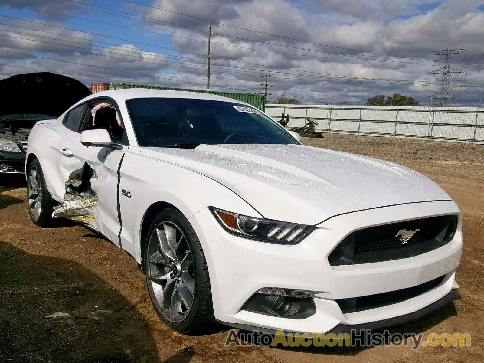 2016 FORD MUSTANG GT GT, 1FA6P8CFXG5228448