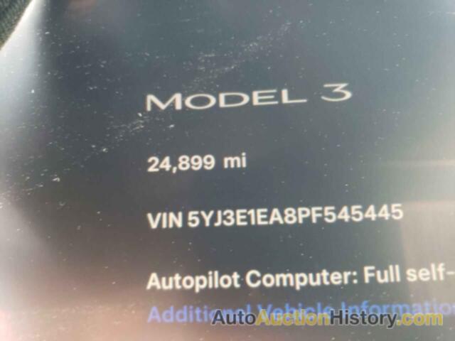 TESLA MODEL 3, 5YJ3E1EA8PF545445