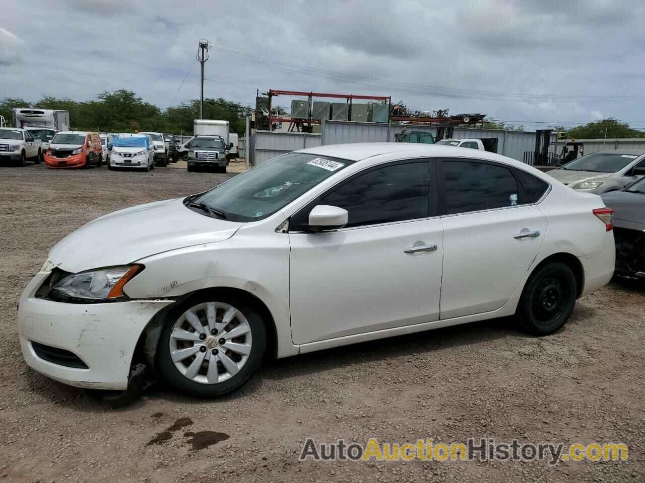 NISSAN SENTRA S, 3N1AB7AP4EL636145