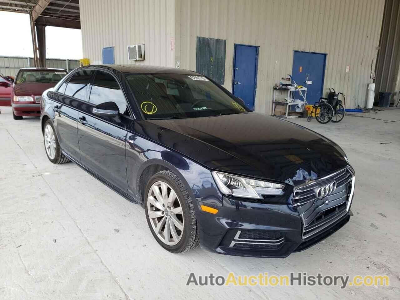 2018 AUDI A4 PREMIUM, WAUKMAF40JA084746