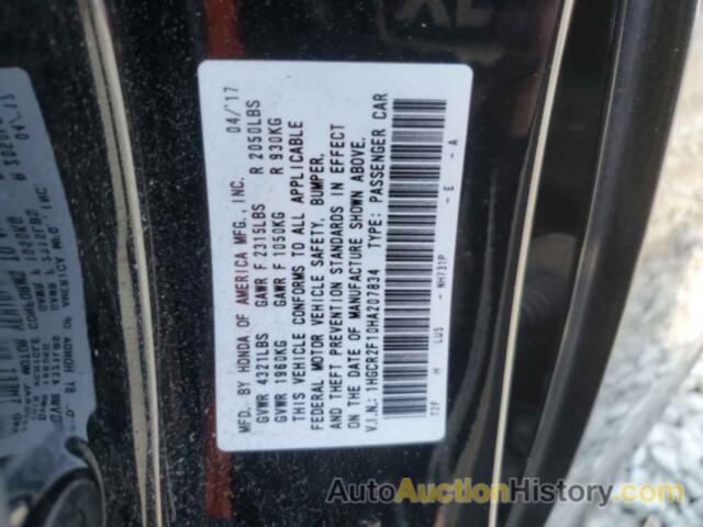 HONDA ACCORD SPORT SPECIAL EDITION, 1HGCR2F10HA207834