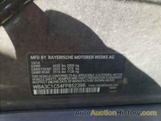 BMW 3 SERIES I SULEV, WBA3C1C54FP852396