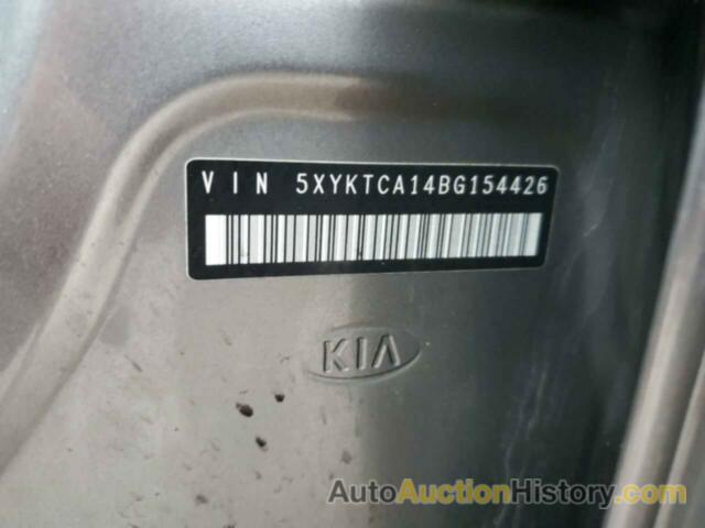 KIA SORENTO BASE, 5XYKTCA14BG154426