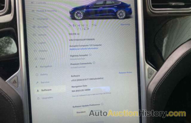 TESLA MODEL S 70D, 5YJSA1S23FF090605