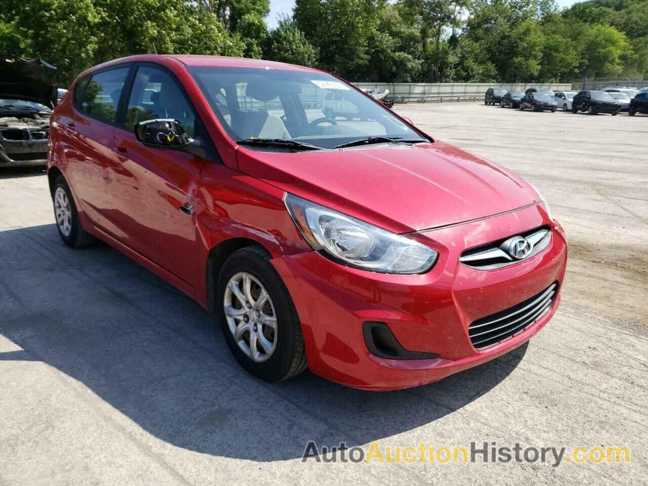 2014 HYUNDAI ACCENT GLS, KMHCT5AE8EU186457