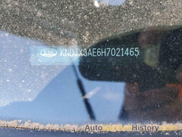 KIA SOUL +, KNDJX3AE6H7021465