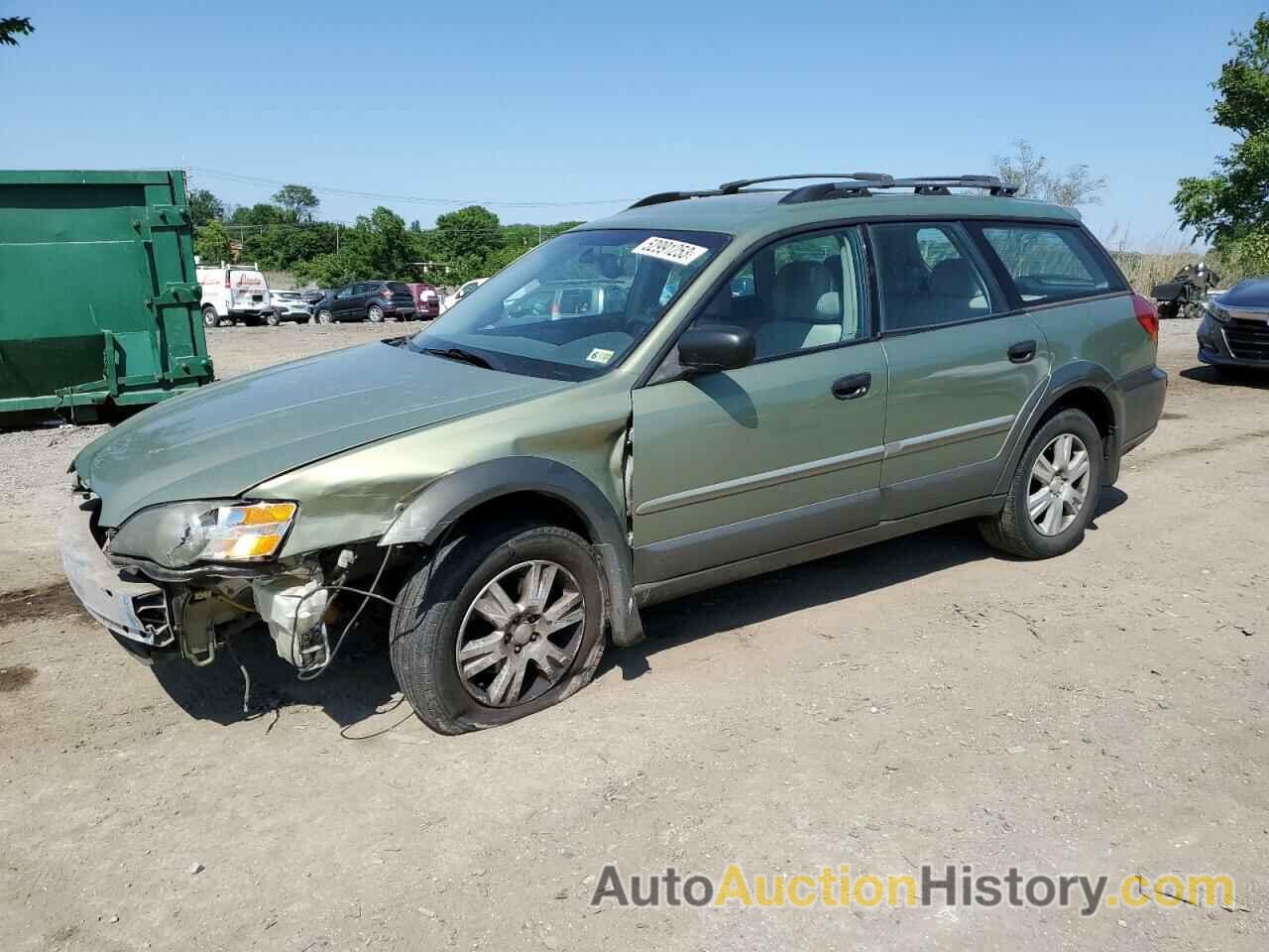 2005 SUBARU LEGACY OUTBACK 2.5I, 4S4BP61C857325845