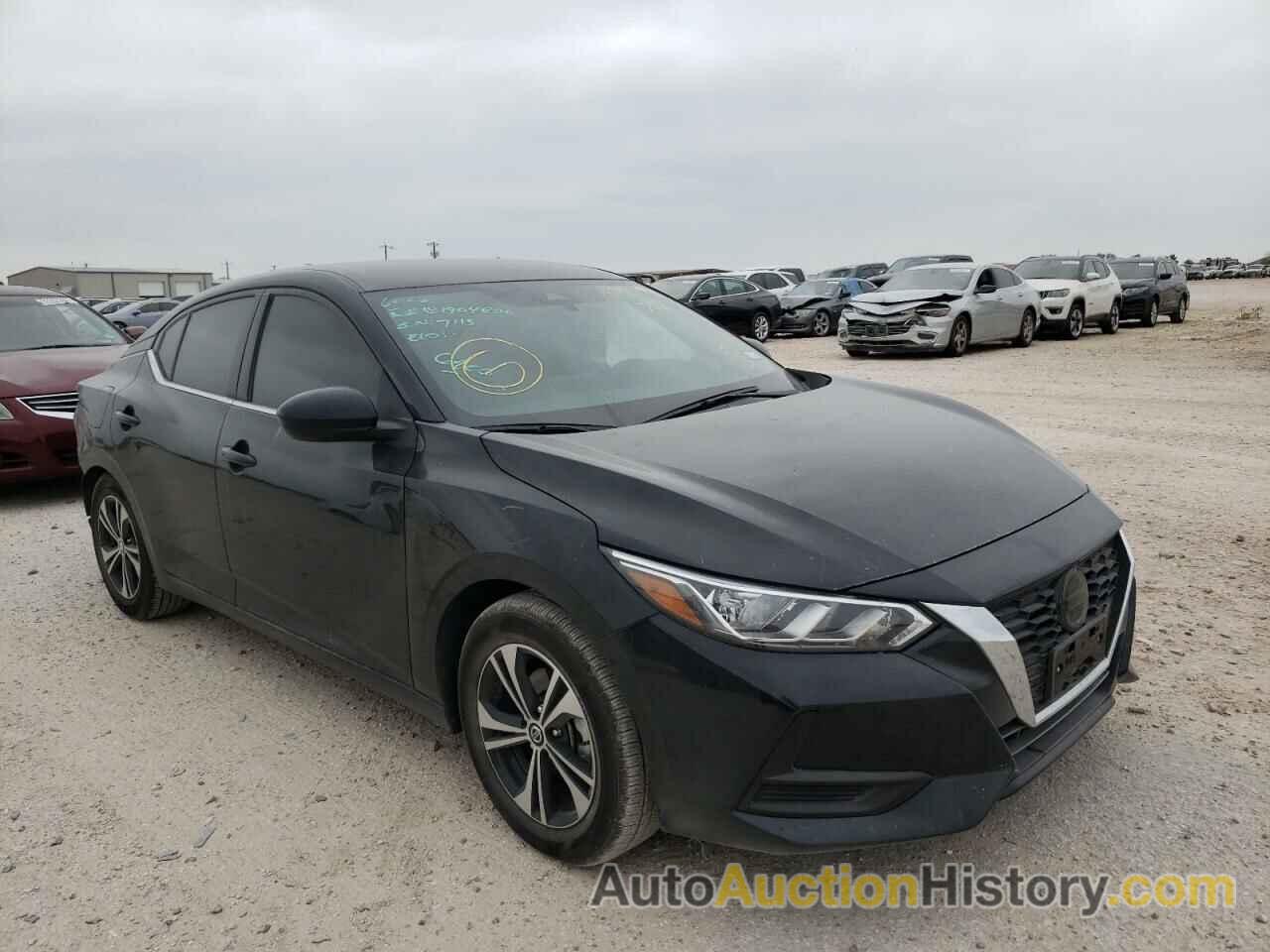 2022 NISSAN SENTRA SV, 3N1AB8CVXNY251113