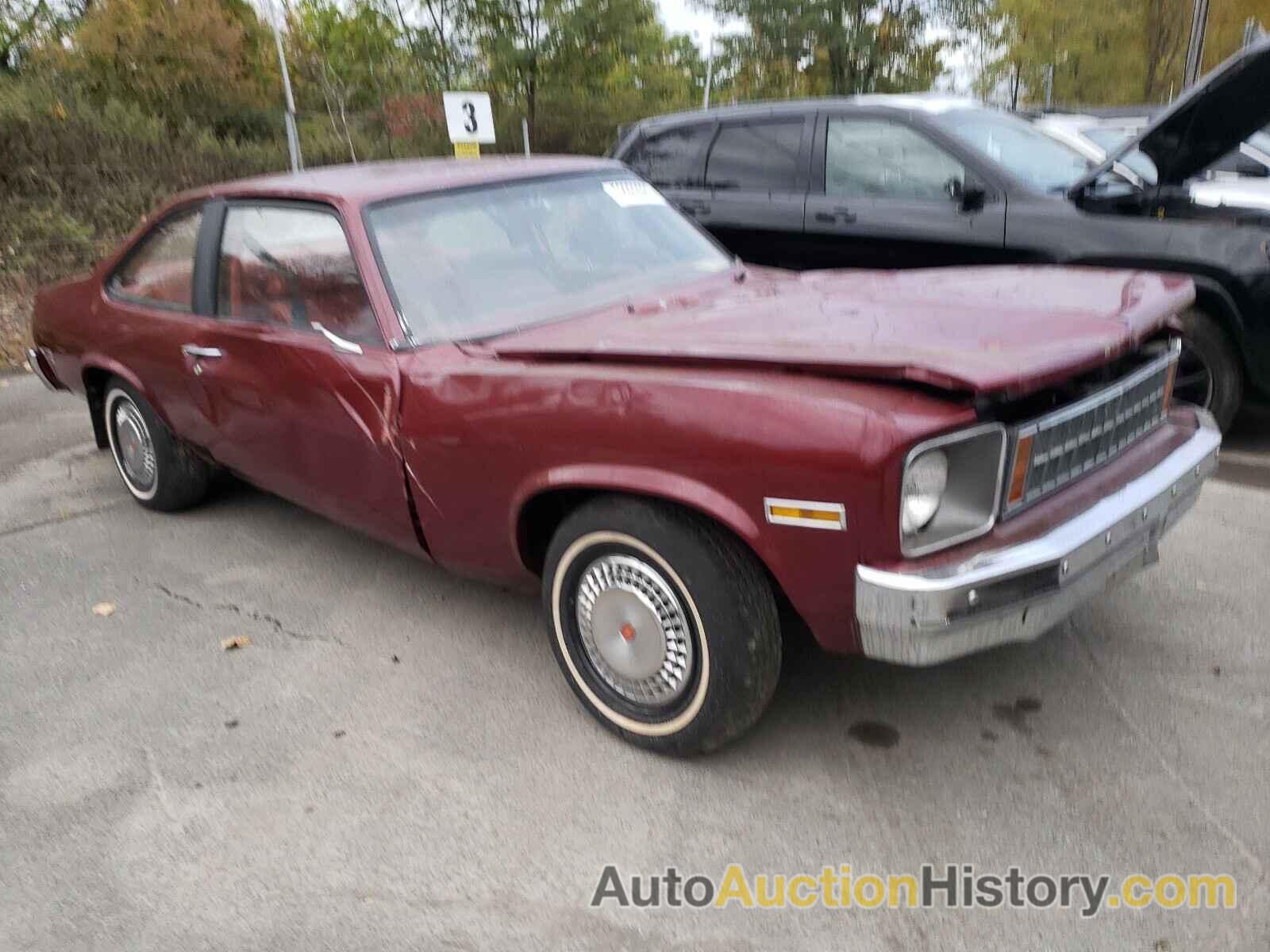 1976 CHEVROLET NOVA, 1X27D6W198419