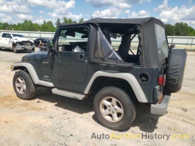 JEEP WRANGLER SPORT, 1J4FA49S54P772391