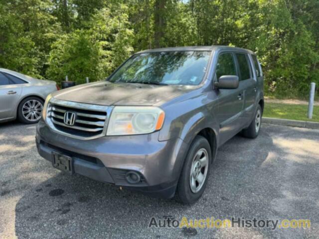 HONDA PILOT LX, 5FNYF3H25FB025494