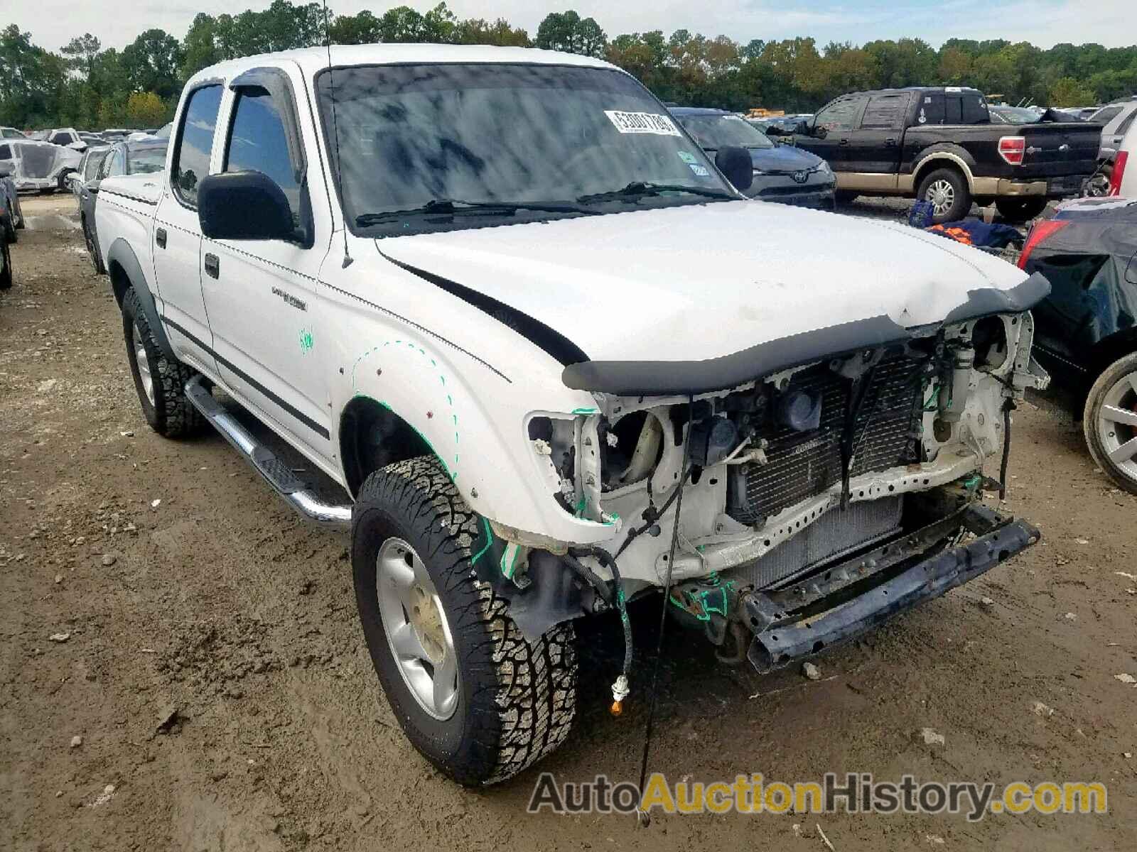 2001 TOYOTA TACOMA DOU DOUBLE CAB PRERUNNER, 5TEGN92N41Z810472