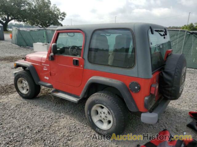 JEEP WRANGLER SPORT, 1J4FA49S33P347041