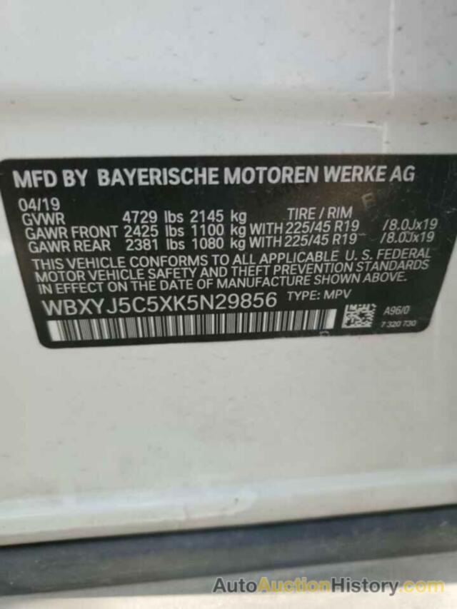 BMW X2 XDRIVE28I, WBXYJ5C5XK5N29856