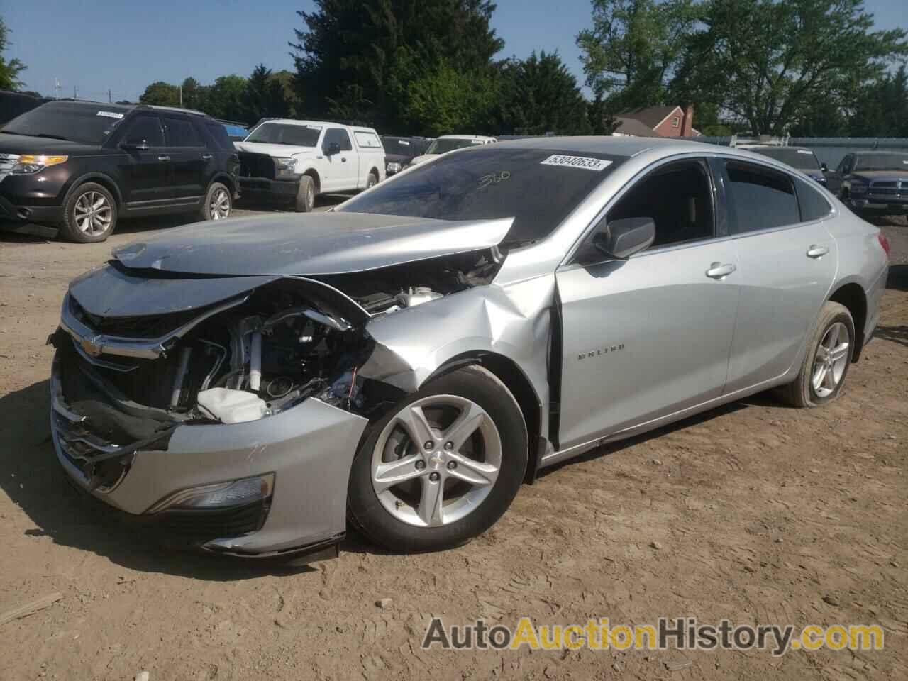 2020 CHEVROLET MALIBU LS, 1G1ZB5ST1LF117683