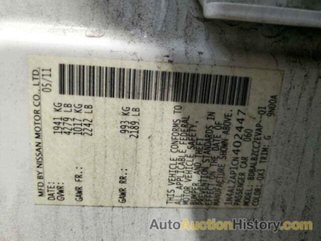 NISSAN ALTIMA BASE, 1N4AL2AP1CN402447