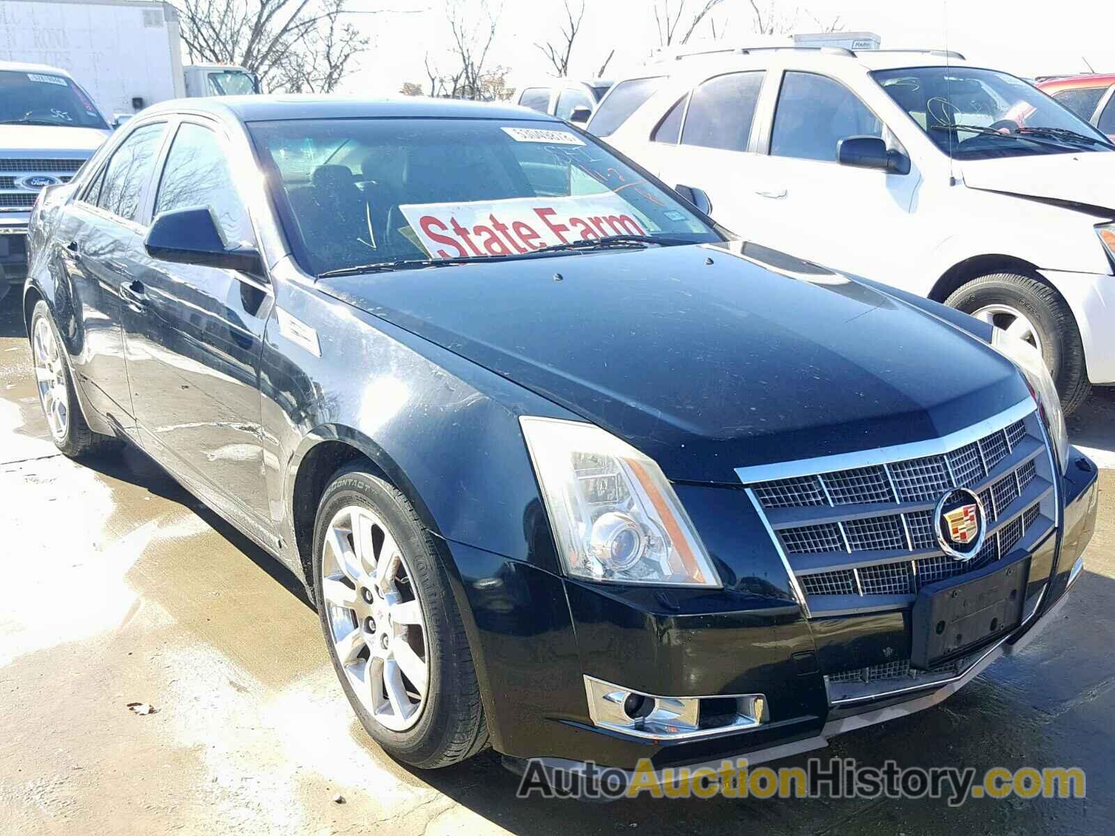 2008 CADILLAC CTS HI FEATURE V6, 1G6DP57V680115177