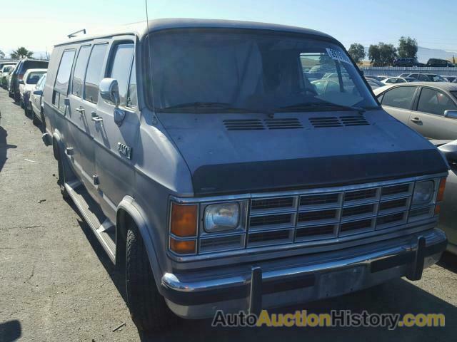 1989 DODGE RAM VAN B2, 2B6HB2128KK360712