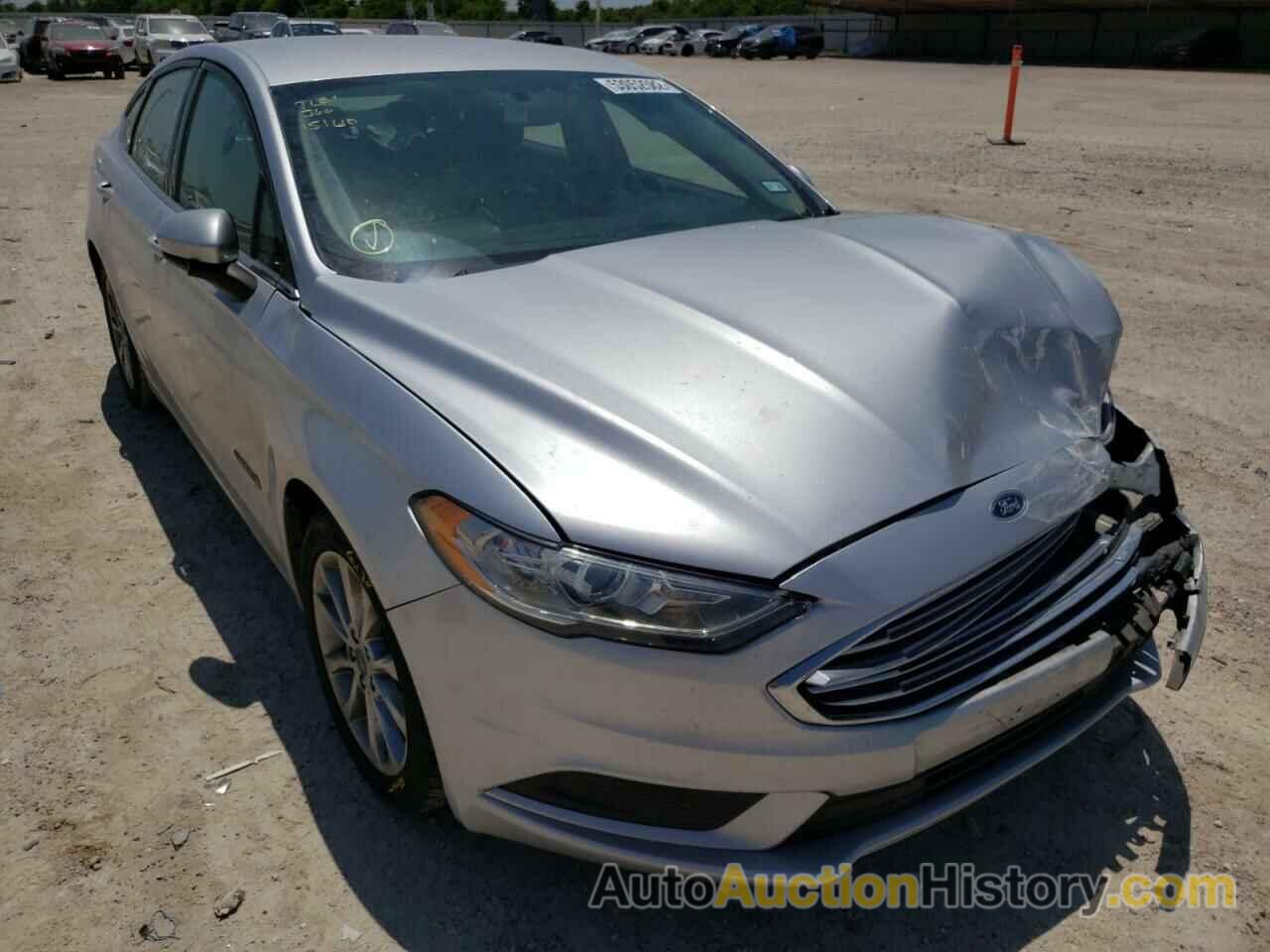 2017 FORD FUSION S HYBRID, 3FA6P0UU6HR151610