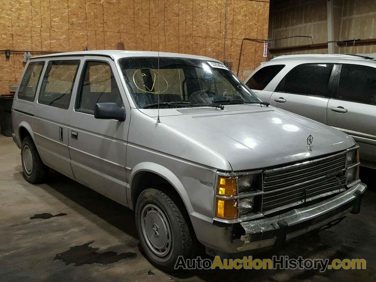 1986 PLYMOUTH VOYAGER, 2P4FH21C8GR743556