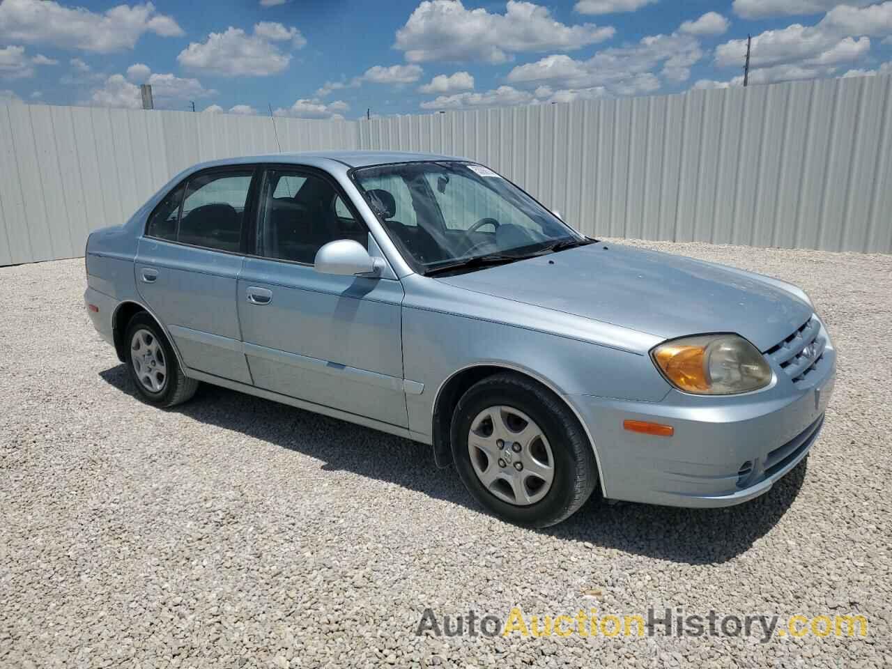 HYUNDAI ACCENT GL, KMHCG45C45U627489