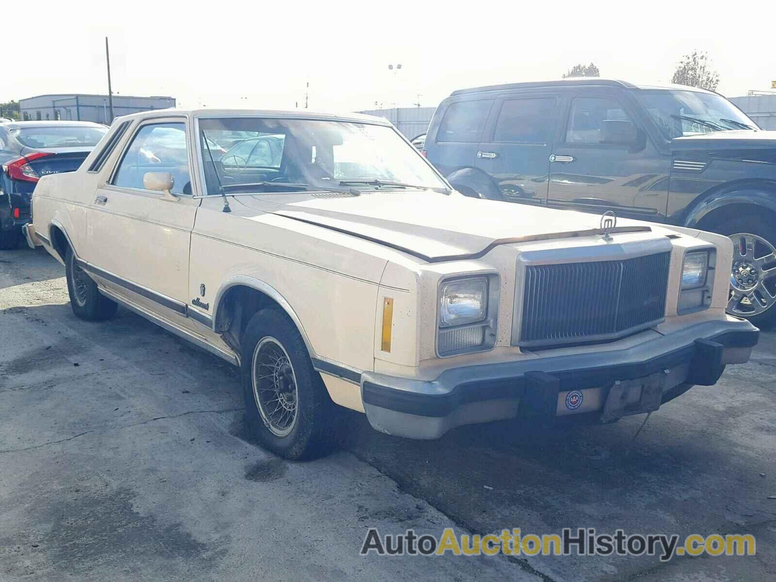 1979 MERCURY MONARCH, 9W33F634189