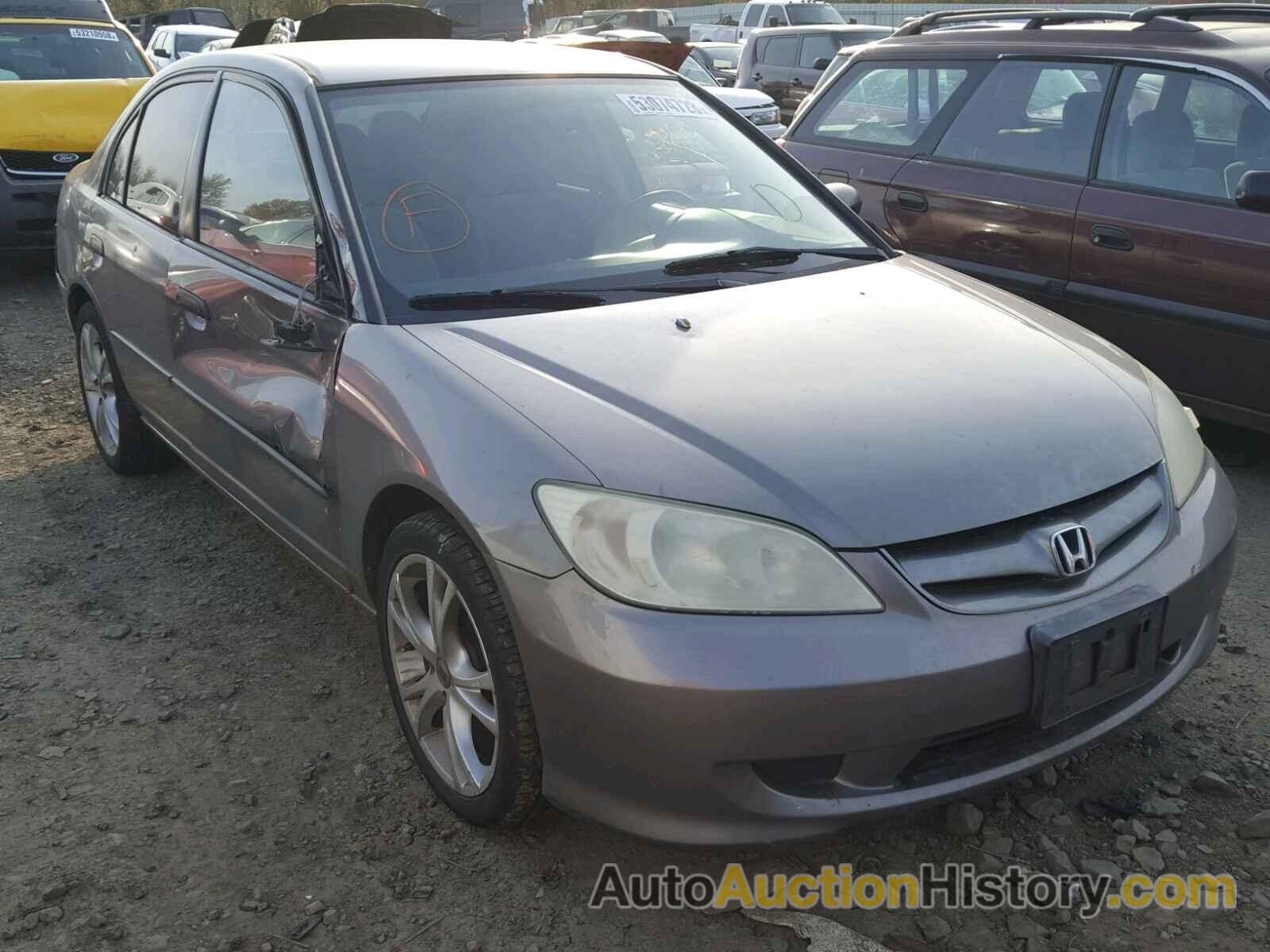 2004 HONDA CIVIC DX VP, 2HGES163X4H928621