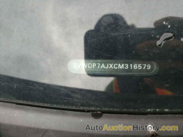 VOLKSWAGEN JETTA SE, 3VWDP7AJXCM316579