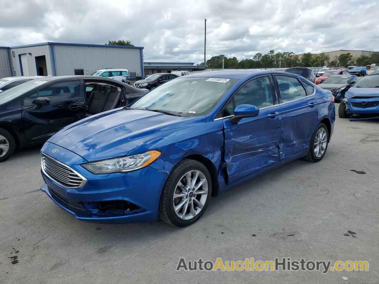 2017 FORD FUSION SE, 3FA6P0H73HR219396