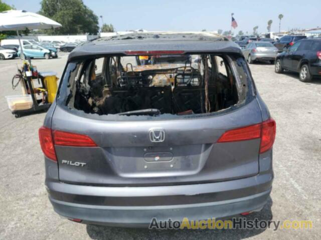 HONDA PILOT EX, 5FNYF5H36HB021753