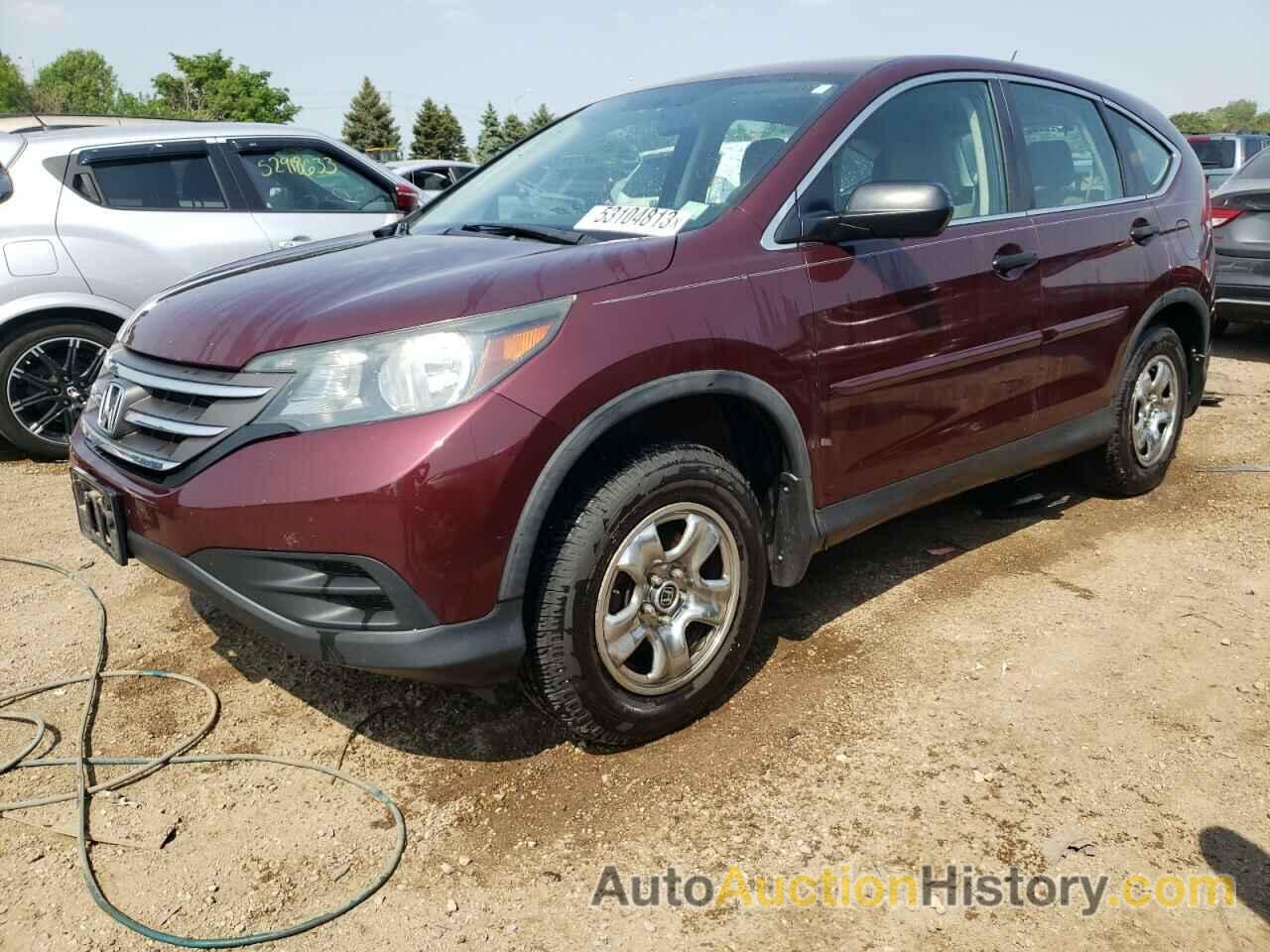 2014 HONDA CRV LX, 5J6RM4H3XEL104447