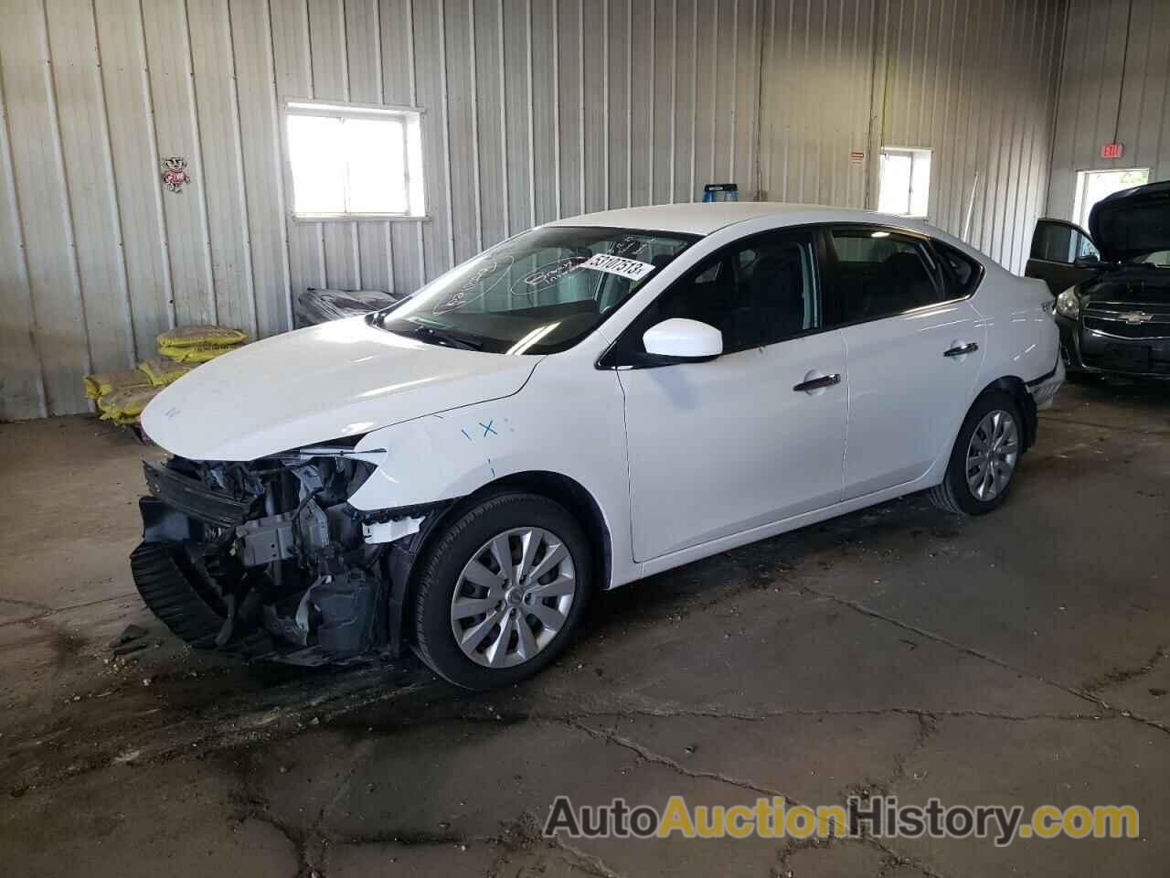 2016 NISSAN SENTRA S, 3N1AB7AP7GY269327