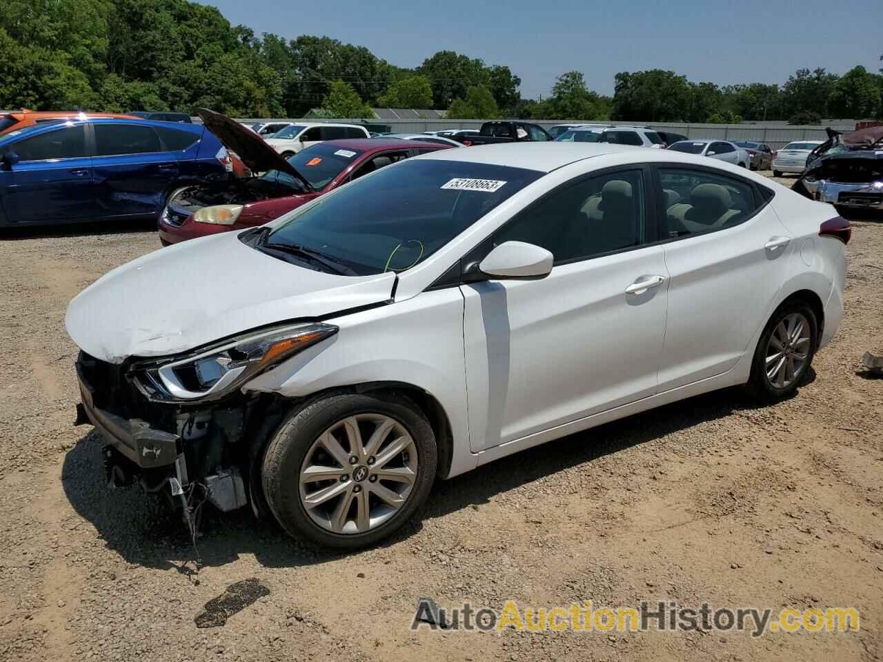 2015 HYUNDAI ELANTRA SE, 5NPDH4AE4FH633611