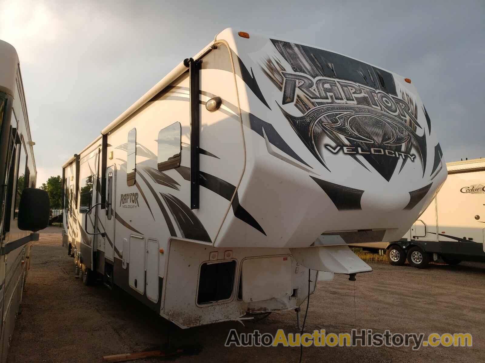 2013 KEYSTONE RAPTOR, 4YDF39524DR801173