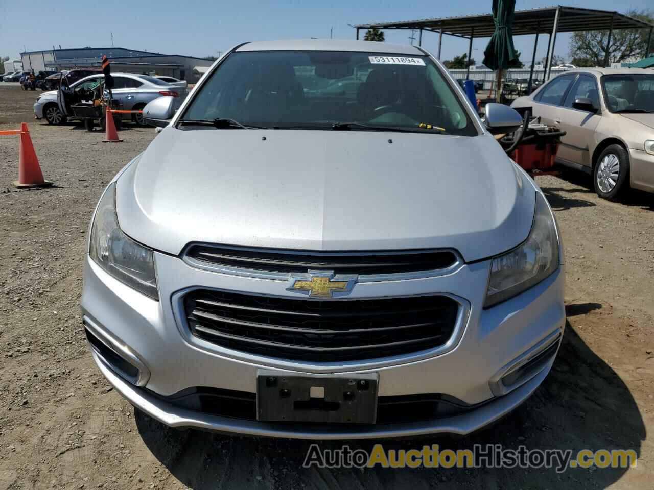 CHEVROLET CRUZE LT, 1G1PE5SB0F7233414