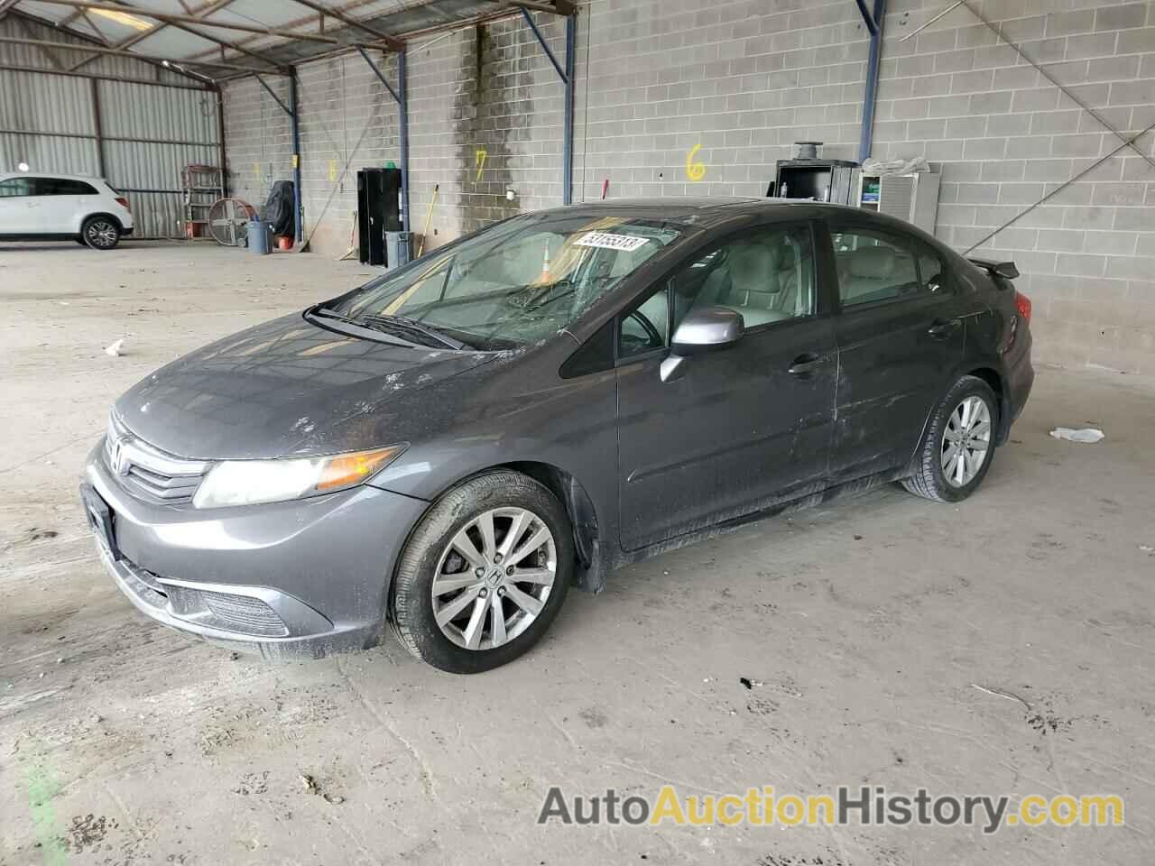 2012 HONDA CIVIC EXL, 19XFB2F99CE030406