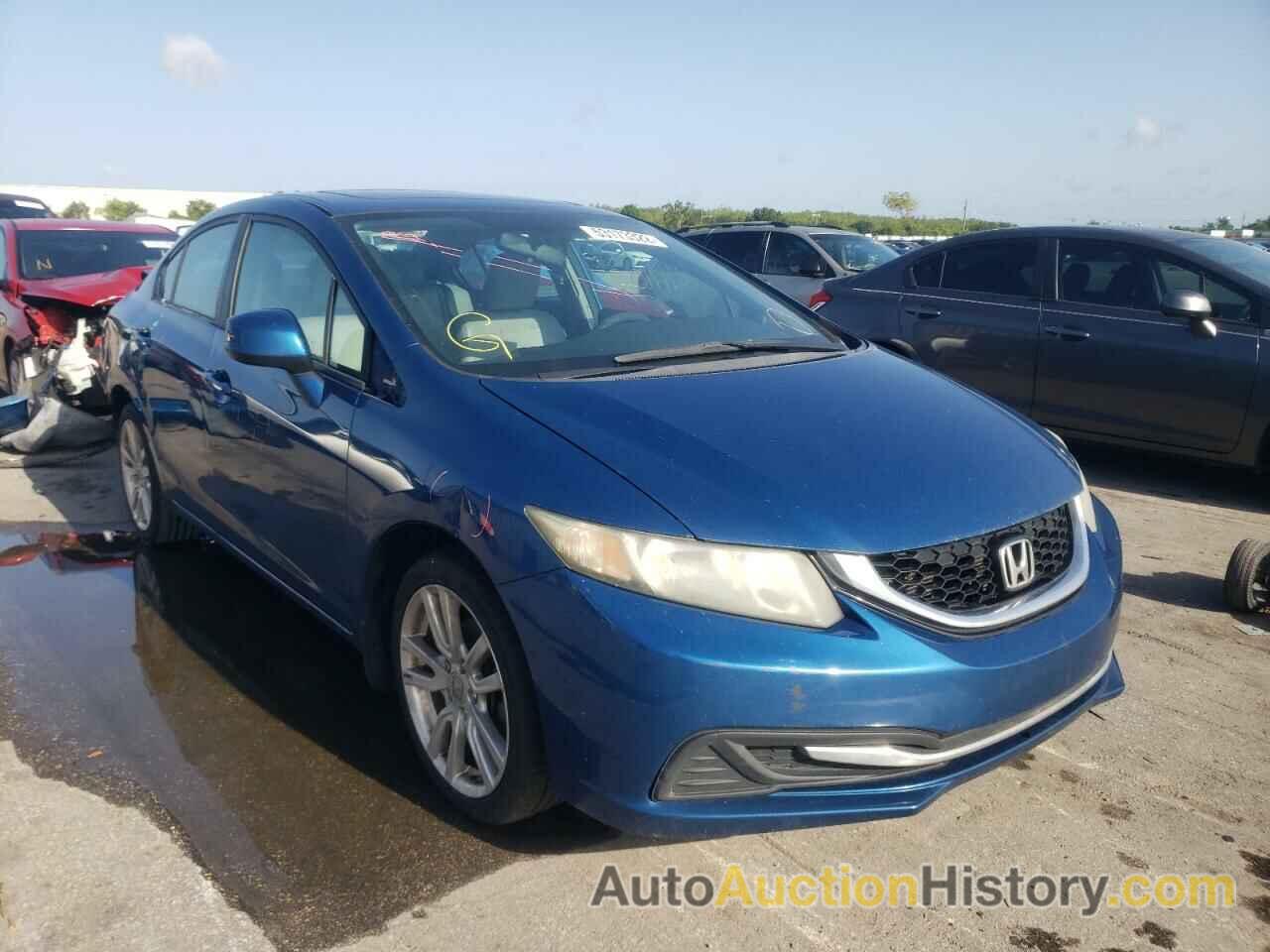 2013 HONDA CIVIC EX, 2HGFB2F82DH509815