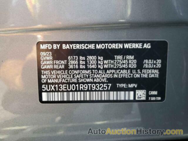 BMW X5 SDRIVE 40I, 5UX13EU01R9T93257