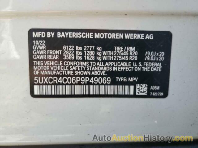BMW X5 SDRIVE 40I, 5UXCR4C06P9P49069