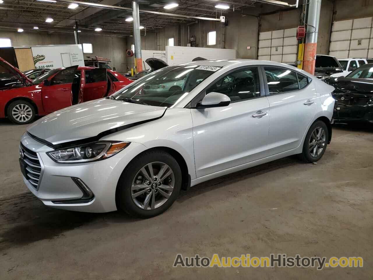 2018 HYUNDAI ELANTRA SEL, 5NPD84LF9JH241965