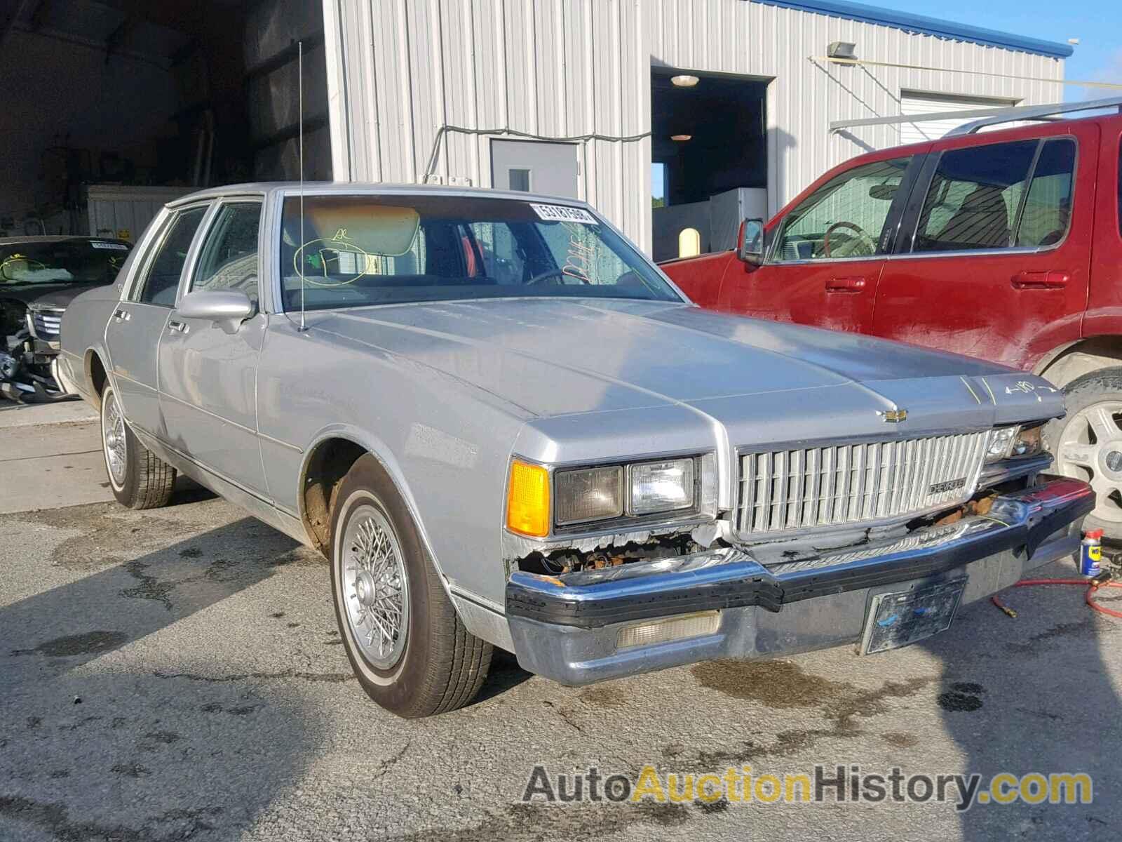 1986 CHEVROLET CAPRICE CLASSIC, 1G1BN69H9GX180207